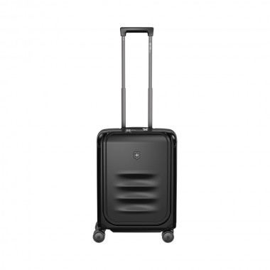 VICTORINOX SPECTRA 3.0 EXPANDABLE GLOBAL CARRY-ON CABIN CASE WITH VERTICAL QUICK-ACCESS DOOR, Black