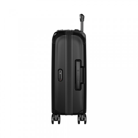 VICTORINOX SPECTRA 3.0 EXPANDABLE GLOBAL CARRY-ON CABIN CASE WITH VERTICAL QUICK-ACCESS DOOR, Black