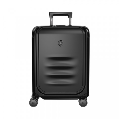 VICTORINOX SPECTRA 3.0 EXPANDABLE GLOBAL CARRY-ON CABIN CASE WITH VERTICAL QUICK-ACCESS DOOR, Black