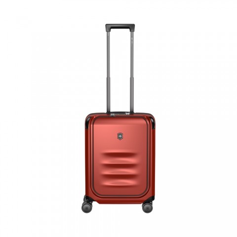 VICTORINOX SPECTRA 3.0 EXPANDABLE GLOBAL CARRY-ON CABIN CASE WITH VERTICAL QUICK-ACCESS DOOR, Red