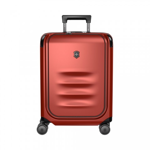 VICTORINOX SPECTRA 3.0 EXPANDABLE GLOBAL CARRY-ON CABIN CASE WITH VERTICAL QUICK-ACCESS DOOR, Red