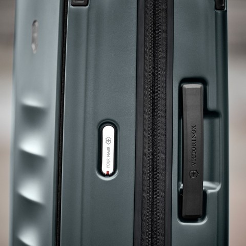 VICTORINOX SPECTRA 3.0 EXPANDABLE GLOBAL CARRY-ON CABIN CASE WITH VERTICAL QUICK-ACCESS DOOR, Storm