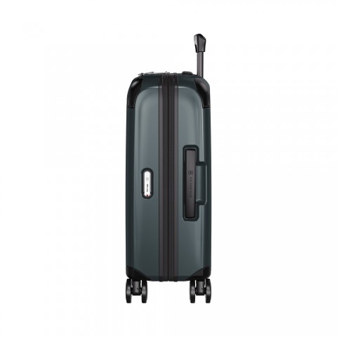 VICTORINOX SPECTRA 3.0 EXPANDABLE GLOBAL CARRY-ON CABIN CASE WITH VERTICAL QUICK-ACCESS DOOR, Storm