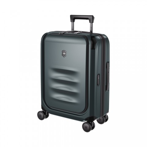 VICTORINOX SPECTRA 3.0 EXPANDABLE GLOBAL CARRY-ON CABIN CASE WITH VERTICAL QUICK-ACCESS DOOR, Storm