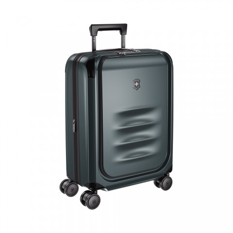 VICTORINOX SPECTRA 3.0 EXPANDABLE GLOBAL CARRY-ON CABIN CASE WITH VERTICAL QUICK-ACCESS DOOR, Storm