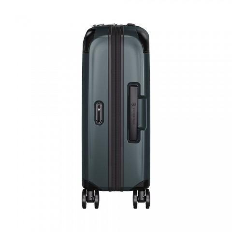 VICTORINOX SPECTRA 3.0 EXPANDABLE GLOBAL CARRY-ON CABIN CASE WITH VERTICAL QUICK-ACCESS DOOR, Storm