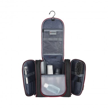 WENGER HANGING TOILETRY KIT Travel Accessory with Antibacterial Lining