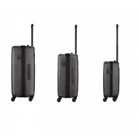 WENGER ORYSON HARDSIDE CASES 3pc Set S-M-L, Anthracite