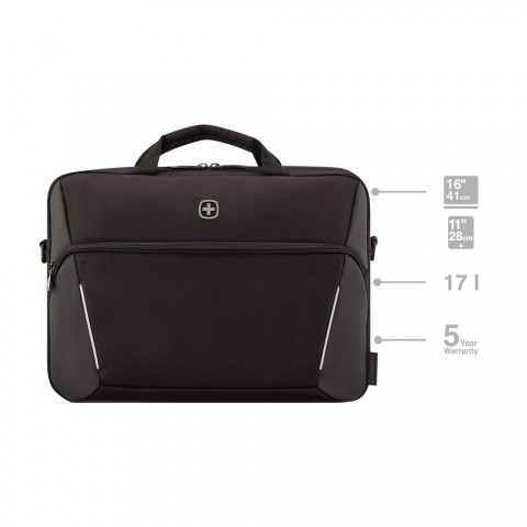 WENGER XE COMPACT 16” LAPTOP BRIEFCASE WITH TABLET POCKET