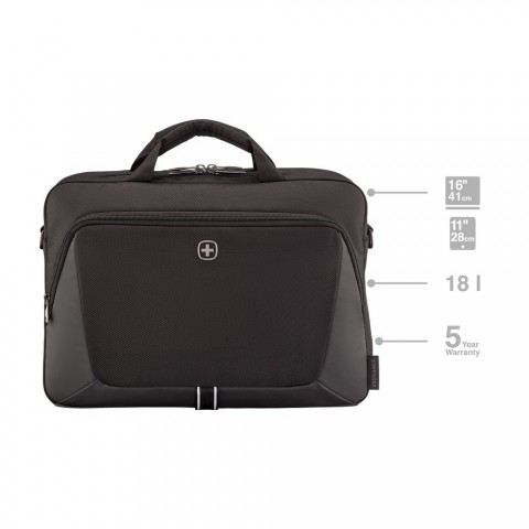 WENGER XE 16” LAPTOP BRIEFCASE WITH TABLET POCKET