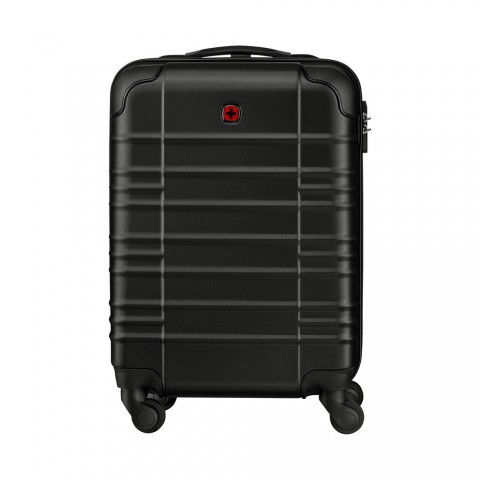 WENGER AMPLAR CARRY-ON HARDSIDE CASE Black