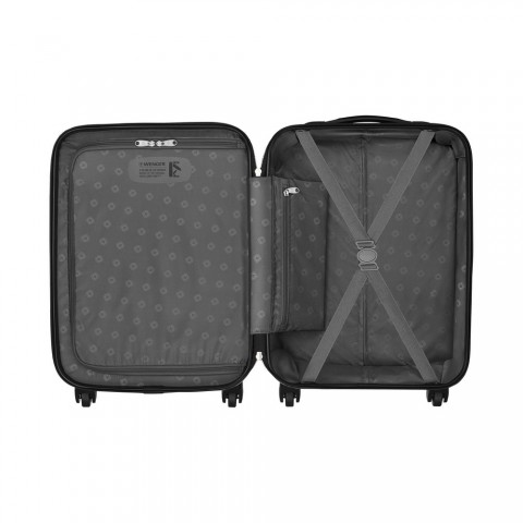 WENGER AMPLAR CARRY-ON HARDSIDE CASE Black