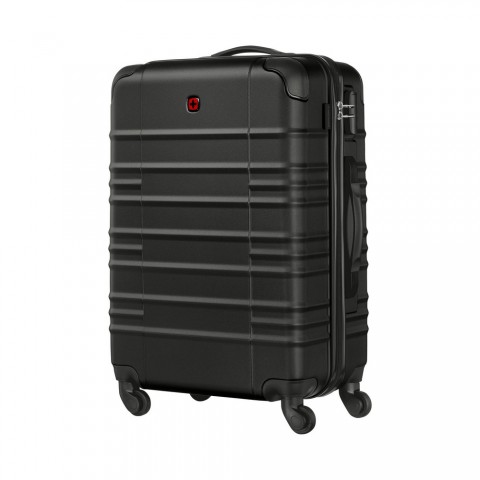 WENGER AMPLAR MEDIUM HARDSIDE CASE Black