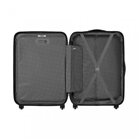 WENGER AMPLAR MEDIUM HARDSIDE CASE Black