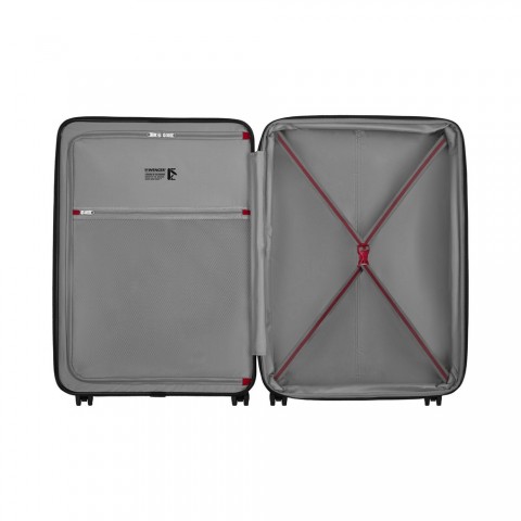 WENGER ORYSON HARDSIDE CASES 3pc Set S-M-L, Black