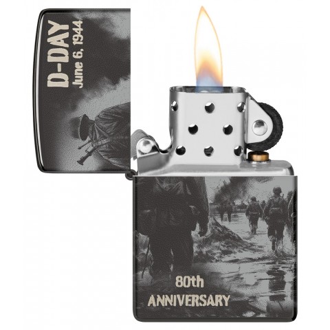 Zippo Lighter 24756-113790 D-DAY 80tth Anniversary Collectible