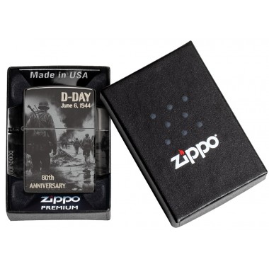 Zippo Lighter 24756-113790 D-DAY 80tth Anniversary Collectible