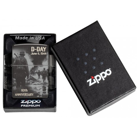 Zippo Lighter 24756-113790 D-DAY 80tth Anniversary Collectible