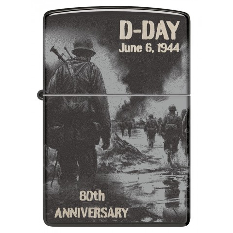 Zippo Lighter 24756-113790 D-DAY 80tth Anniversary Collectible