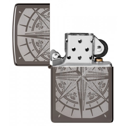 Zippo Lighter 29232 Black Ice® Compass