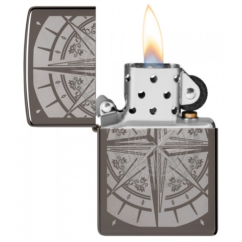 Zippo Lighter 29232 Black Ice® Compass