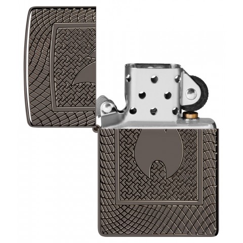 Zippo Lighter 48569 Armor™ Flame Pattern Design