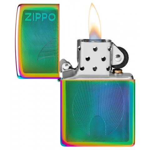 Zippo Lighter 48618 Zippo Dimensional Flame Design