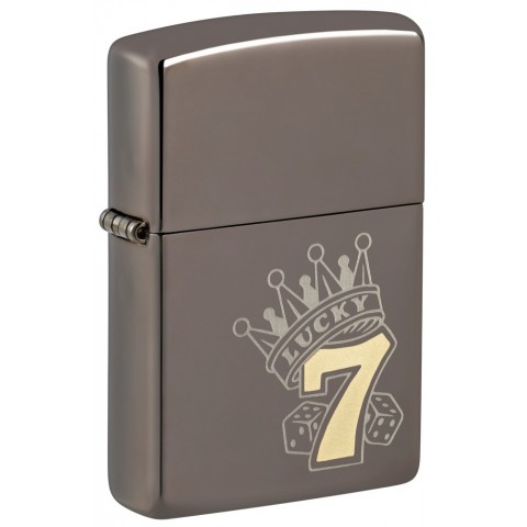 Zippo Lighter 48913 Lucky 7 Design