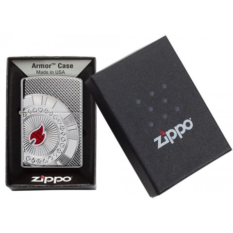 Zippo Lighter 49058 Armor™  Poker Chip Design