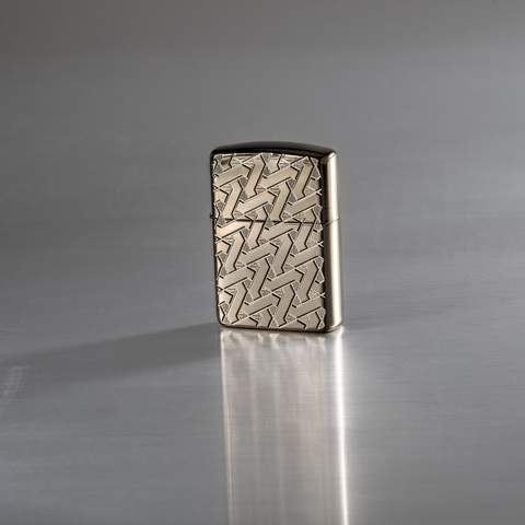 Zippo Lighter 49173 Armor® Geometric Weave Design 