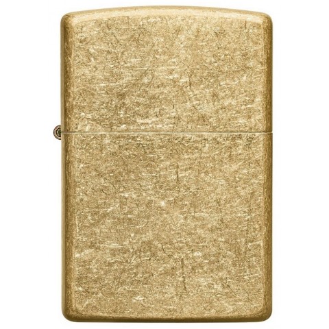 Zippo Lighter 49477 Classic Tumbled Brass