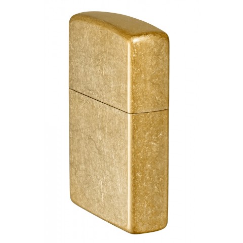 Zippo Lighter 49477 Classic Tumbled Brass