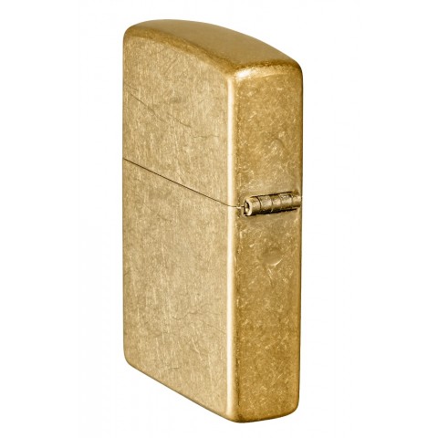 Zippo Lighter 49477 Classic Tumbled Brass