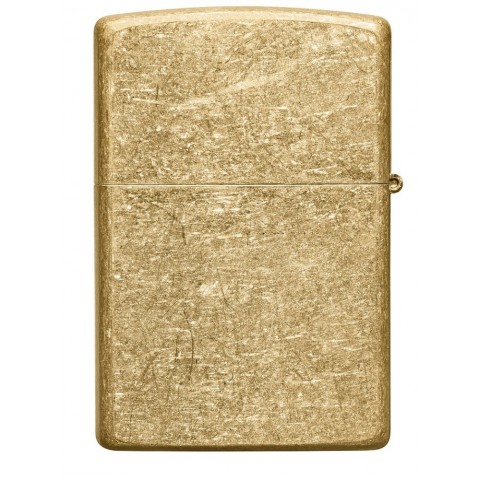 Zippo Lighter 49477 Classic Tumbled Brass