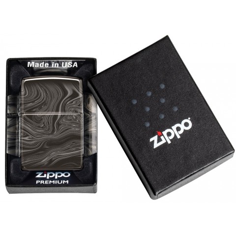 Zippo Lighter 49812 Marble Pattern Design