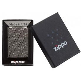 Zippo Lighter 49173 Armor® Geometric Weave Design 